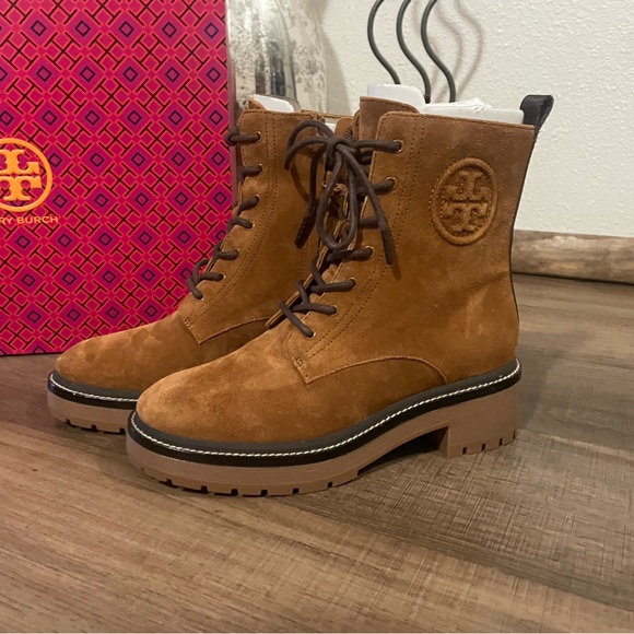 Tory Burch suede ankle boots 7.0 - Picture 2 of 11